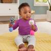 Fisher-Price Newborn Toys Rattle n Rock Maracas, 2 Soft Musical Instruments for Developmental Play Babies Ages 3+ Months, Pink & Purple view 2