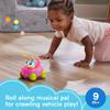 Fisher-Price Baby Learning Toy DJ Buggy Pink Push-Along Car with Music & Lights for Crawling Play for Infants Ages 9+ Months view 2