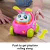 Fisher-Price Baby Learning Toy DJ Buggy Pink Push-Along Car with Music & Lights for Crawling Play for Infants Ages 9+ Months view 4