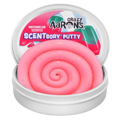 Crazy Aaron's Thinking Putty - Popsicle - Multi-Color Sensory Putty for Kids and Grown ups in a 4" Tin - Creative and Endless Fun, Stress Relief Therapy Toys, Never Dries Out - Made in USA
