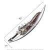 Munetoshi 40 Foam Sparda Devil Arm Dante Cry Sword Fantasy Horror Video Game Cosplay Prop view 3