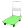 Trolley Platform Car Folding Platform Plastic Plastic Metal Handle Folding Push Cart for Moving Silent Wheels Trolley Fit Transport Indoor Outdoor Trolley Platform ( view 1