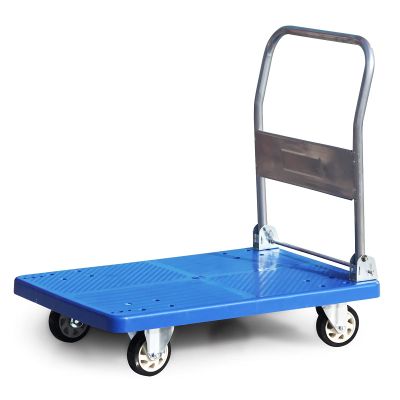 Wheelbarrow Platform Race Folding Platform Push Push Cover SPLENDED PLASTIC METAL HANDLE AND WHEELS SILENCE 360 DEGREE MOVED for Indoor Down Cart Platform
