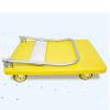 Trolley Platform Folding Platform Durable Truck Plastic Panel Pulsar Dolly with Metal Handle 360 Degree Swivel Wheels for Indoor Floor Silent Moving Trolley Pla view 3