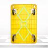 Trolley Platform Folding Platform Durable Truck Plastic Panel Pulsar Dolly with Metal Handle 360 Degree Swivel Wheels for Indoor Floor Silent Moving Trolley Pla view 4