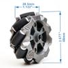DWWTKL DIY Mecanum Wheel Car Kit with Metal Chassis and TT Motor Smart Robot 4WD Omnidirectional Car Programming Kit with Speed Encoder for Arduino/Microbit/Raspberry Pi for Adult Age 15+(Unassembled) view 2