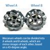 DWWTKL DIY Mecanum Wheel Car Kit with Metal Chassis and TT Motor Smart Robot 4WD Omnidirectional Car Programming Kit with Speed Encoder for Arduino/Microbit/Raspberry Pi for Adult Age 15+(Unassembled) view 4