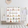 ABERPOR Personalized Baby Blankets for Girls,Soft Rainbow Customized Baby Blanket for Kids,Personalized Newborn Baby Gifts and Toddler Blanket,Adults Personalized Flannel Blankets with Name view 3