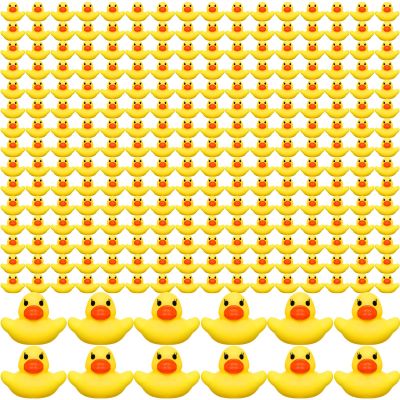 1500 Pcs Mini Rubber Ducks in Bulk Bath Toy Squeak Tiny Ducks for Kids Bathtub Shower Birthday Favors Party Decoration Gift, 1.57 x 1.57 x 1.18 Inches