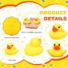 1500 Pcs Mini Rubber Ducks in Bulk Bath Toy Squeak Tiny Ducks for Kids Bathtub Shower Birthday Favors Party Decoration Gift, 1.57 x 1.57 x 1.18 Inches view 3
