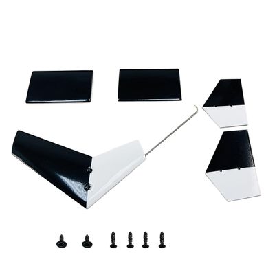 UTOYA Accesorry Parts for Airwolf 450 Size Roban RC Helicopter AW450 (Tail Wing and Fin Set)