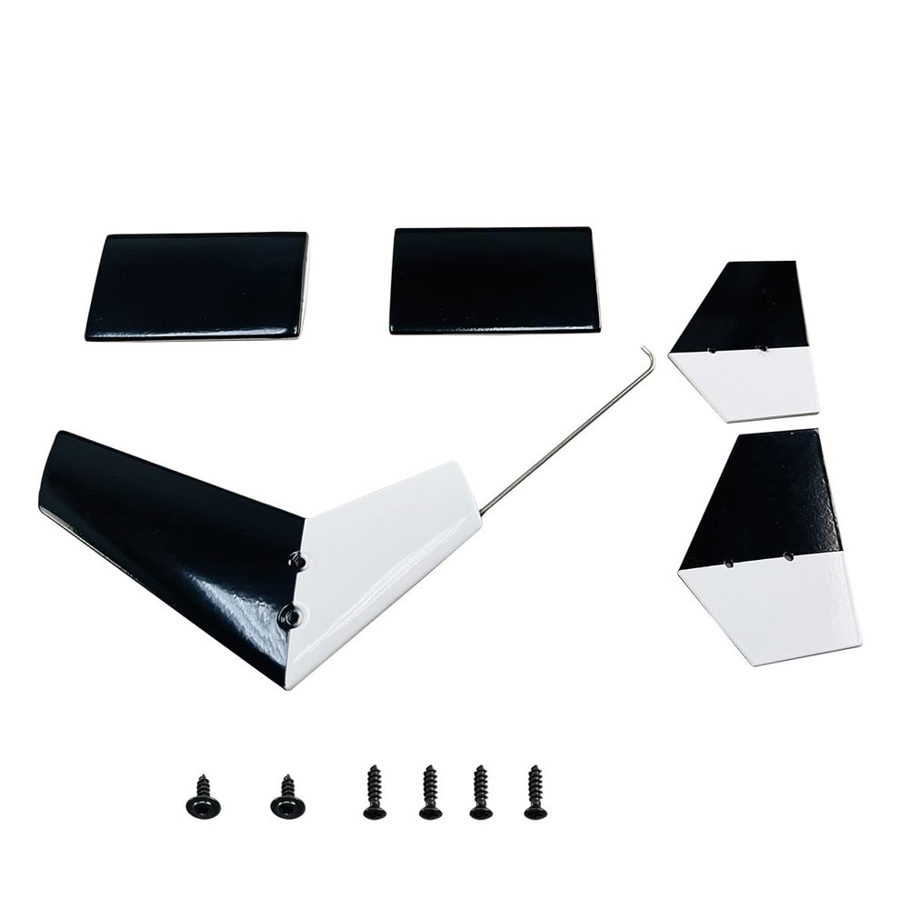 UTOYA Accesorry Parts for Airwolf 450 Size Roban RC Helicopter AW450 (Tail Wing and Fin Set)