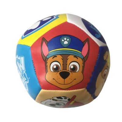 ODS Paw Patrol - Baby Ball Ultra Soft Soft Ball 12.7 cm in Faux Leather, Ideal as an Early Childhood Toy