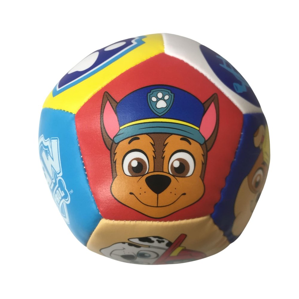 ODS Paw Patrol - Baby Ball Ultra Soft Soft Ball 12.7 cm in Faux Leather, Ideal as an Early Childhood Toy
