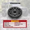 AGFRC Hardened Steel 8MM MOD1 40T RC Pinion Motor Gear for High Speed Runs and Drag Racing Application RC Upgrade Part (PG40T8 V2) view 3