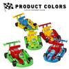 PROLOSO 16PCS Mini Go Karts Wind Up Car Assorted Little Pull Back Friction Powered Cars Themed Party Favors Kids Vehicle Toy Classroom Prizes Treasure Box Treat Bag Fillers view 3