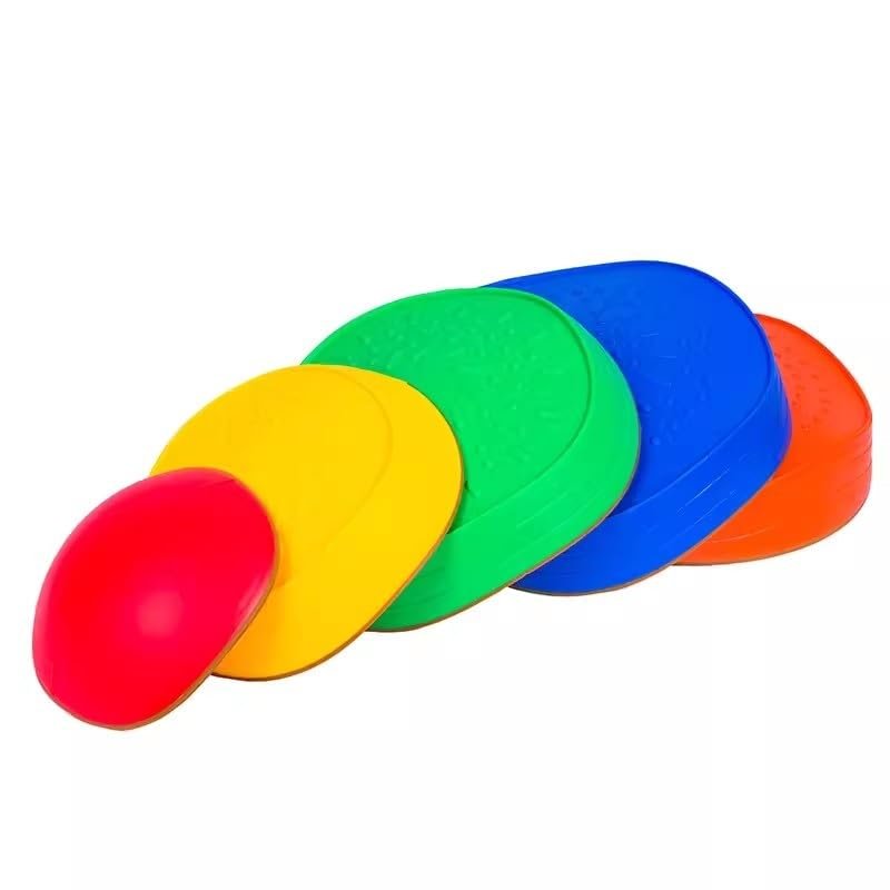 Balance Stone 5pcs Colorful Balance Stone for Kids, Outdoor Toy Balance Block Stepping Stone, Home Kindergarten Obstacle Course Toys