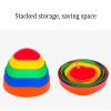 Balance Stone 5pcs Colorful Balance Stone for Kids, Outdoor Toy Balance Block Stepping Stone, Home Kindergarten Obstacle Course Toys view 4