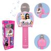 Lexibook Barbie, Bluetooth Microphone with Voice Changing Function, Phone Holder Included, Built-in Speaker, Pink, MIC240BB view 2