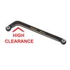 TCRC 8PCS Brass High Clearance Chassis Suspension Links Rod Linkage Set for Axial AX24 XC-11/24 RC Crawler Car Upgrade Parts,Black Coating view 3