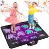 Joyvalley Kids Dance Mat Toys - 2-Player Dance Pad Gifts for Girls Boys Toddlers 3 4 5 6 7 8 9 + Year Old Electronic Dancing Mat Floor Games Toy with Music Light Christmas Birthday Gift (Purple) view 1