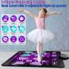 Joyvalley Kids Dance Mat Toys - 2-Player Dance Pad Gifts for Girls Boys Toddlers 3 4 5 6 7 8 9 + Year Old Electronic Dancing Mat Floor Games Toy with Music Light Christmas Birthday Gift (Purple) view 4