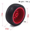 Lifehead 1/10 RC Short Course Truck Tires for All TerrainSuitable for TRAXXAS Slash4X4 ARRMA SENTON 4X4 V3 Losi Ford Raptor Baja Rey/ 110mm High-Performance Short-haul Truck tires/12mm 14mm 17mm Hex view 2