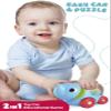 Lisciani - Elephant Car and Puzzles for Babies - Educational Game - Sensory Development - Small Car with Balls - from 1 to 4 Years - Carotina Baby view 4