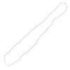 Anderson's White Beads, 33 Inches, Set of 24, Fan Gear, Birthdays, Homecoming, Game Days, Holidays, Sports Fan Gear,School Spirit, Football Cheerleader Accessories view 1