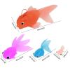 20pcs Goldfish Pet Fish for Cat Toy - Mini Goldfish Swimming in Water - Novelty Waterproof Toddler Swimming Toy view 4