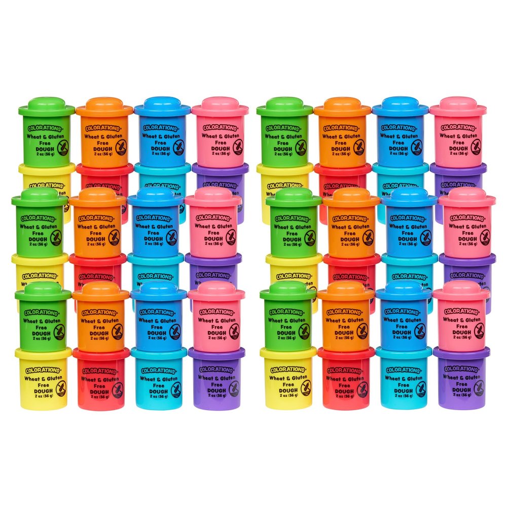 Colorations Wheat & Gluten Free Colors Like Me Dough - 10 Colors (2oz Each)