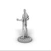 Drow Rogue Friendly Tabletop DND Gaming Miniature view 3