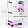 Trolley Platform Hand Truck Small PUSH CARRIER PUSHE SMALL for EASY STORAGE AND RETRACTING CHASSIS 360 DEGREE CHASSIS RETRACTING CHASSIS Platform ( view 2