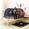 CRAWLBO Kids Bed Tent Twin Beds -Cartoons Wonder Play Tents Boys Girls Ventilated Indoor Play Tent Children Promotes Independent Play, Stimulates Imagination Set-Up Playhouse (Robots) view 4