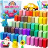 ESSENSON Air Dry Clay 50 Colors, Modeling Clay for Kids, DIY Molding Magic Clay, Gift for Kids view 1