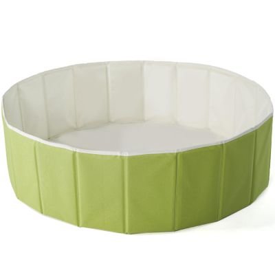 40Inch Kids Ball Pit, Foldable & Portable & Reusable Balls Pool for Toddlers,Playpen/Fence for Baby, Play Pool for Dog, Indoor & Outdoor Use, Oversized(Green Tea)