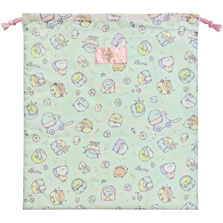 San-X SU483MT Drawstring Cloth for Kids, MT, One Size