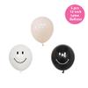100% liked-One Happy Dude 1st Birthday Balloon Set  40" Black & White Smiley Face Foil + Latex Balloons, Checkered Baby Shower Decorations, Kids Party Supplies for Boys and Girls view 3