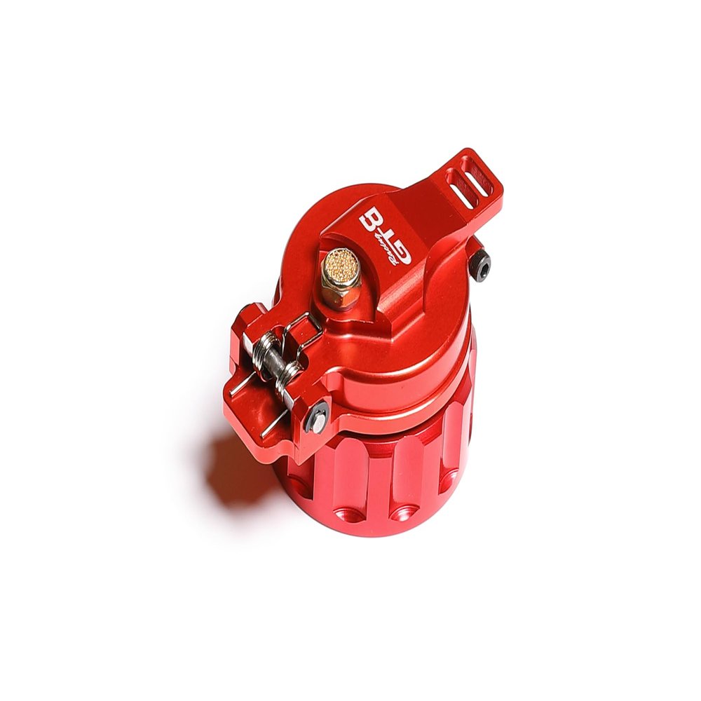 GTBRacing Metal New Gas Fuel Tank Cap for 1/5 RC Car LOSI DBXL V1.0 MTXL (Red)