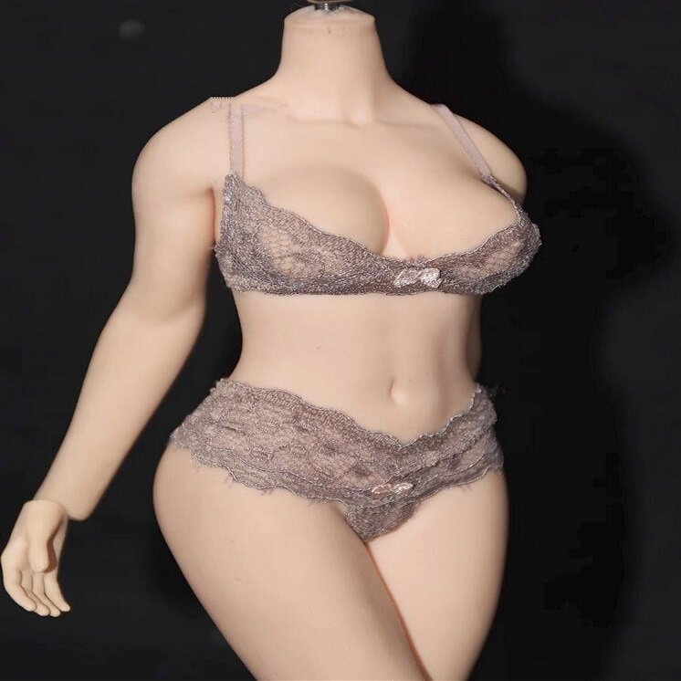 1/6 Scale Female Lace Bras Briefs UnderwearClothes for 12inch Female PH TBL JO UD Action Figure Body