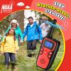 Wishouse Walkie Talkies for Kids Rechargeable Long Range,Xmas Birthday Gift for 4 5 6 7 8 9 Year Old Boys Girls,Hiking Gear Camping Games Cool Toys with NOAA,SOS Siren,Lamp,Lanyards,Easy to Use,2 Pack view 4