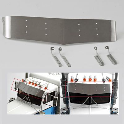 LESU Simulation Metal Sunvisor Parts for RC 1/14 DIY Tractor Truck Model