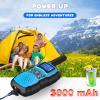 Wishouse Walkie Talkies Rechargeable for Kids Adults Long Range,Xmas Birthday Gift for Boys Girls 3 4 5 6 7 8 9 10 Year Old,Hiking Gear Camping Games Toys with Flashlight,VOX,Easy to Use 3 Pack view 3