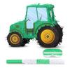Birchio Tractor Pinata Bundle with a Blindfold and Bat(15.8 x 6.7 x 12 Inches), Kids Excavator Pinata for Construction Birthday Parties, Boys Birthday Party Supplies view 1