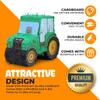 Birchio Tractor Pinata Bundle with a Blindfold and Bat(15.8 x 6.7 x 12 Inches), Kids Excavator Pinata for Construction Birthday Parties, Boys Birthday Party Supplies view 4