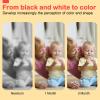 URMYWO Black and White Baby Toys, Tummy Time High Contrast Newborn Toys 0-3 Months, Soft Baby Book, Visual Stimulation Montessori Sensory Infant Toys 0-6-12 Months, Shower Gift for Boys Girls view 3