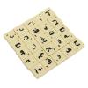 Agatige Plastic Letter Tiles 110PCS Scrabble Letters Scrabble Tiles Making Alphabet Coasters and Scrabble Crossword Game view 2