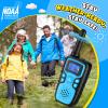 Wishouse Walkie Talkies for Kids Rechargeable Long Range,Xmas Birthday Gift for 4 5 6 7 8 9 Year Old Boys Girls,Hiking Gear Camping Games Cool Toys with NOAA,SOS Siren,Lamp,Lanyards,Easy to Use,2 Pack view 4