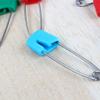 10 Pieces Diaper Pin, Diaper Pins with Locking Closures Craft Sewing Safety Pins Hold Locking Baby Kids Dress Cloth Nappy Diaper view 3