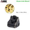 4Pcs SCX10 II Brass Link Mounts 38g Shock Suspension Linkages Front Rear Axle Counterweights for 1/10 RC Crawler AR44 Axial SCX10 Upgrades view 3